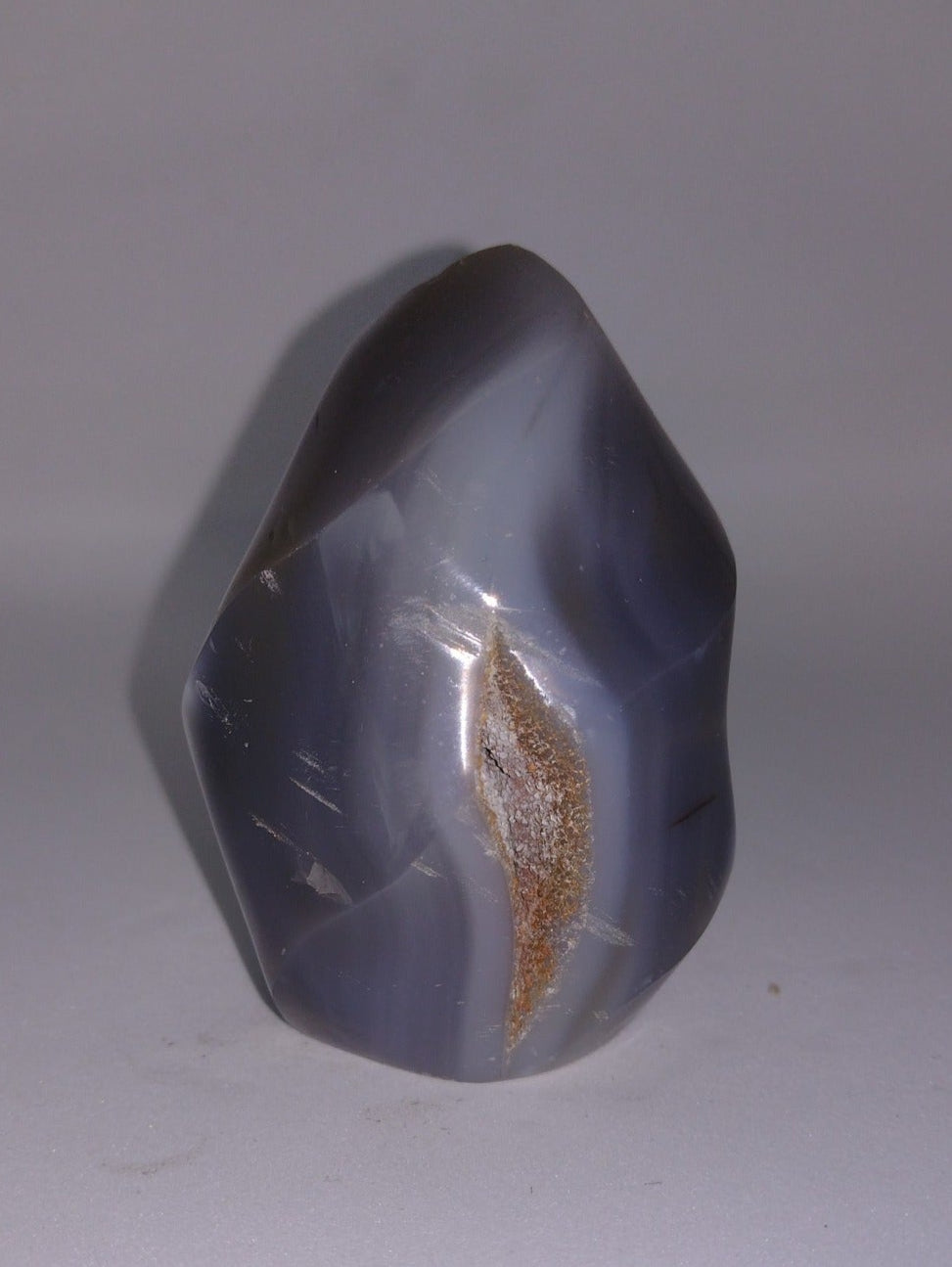 Pinguin/Orca agaat met druzy